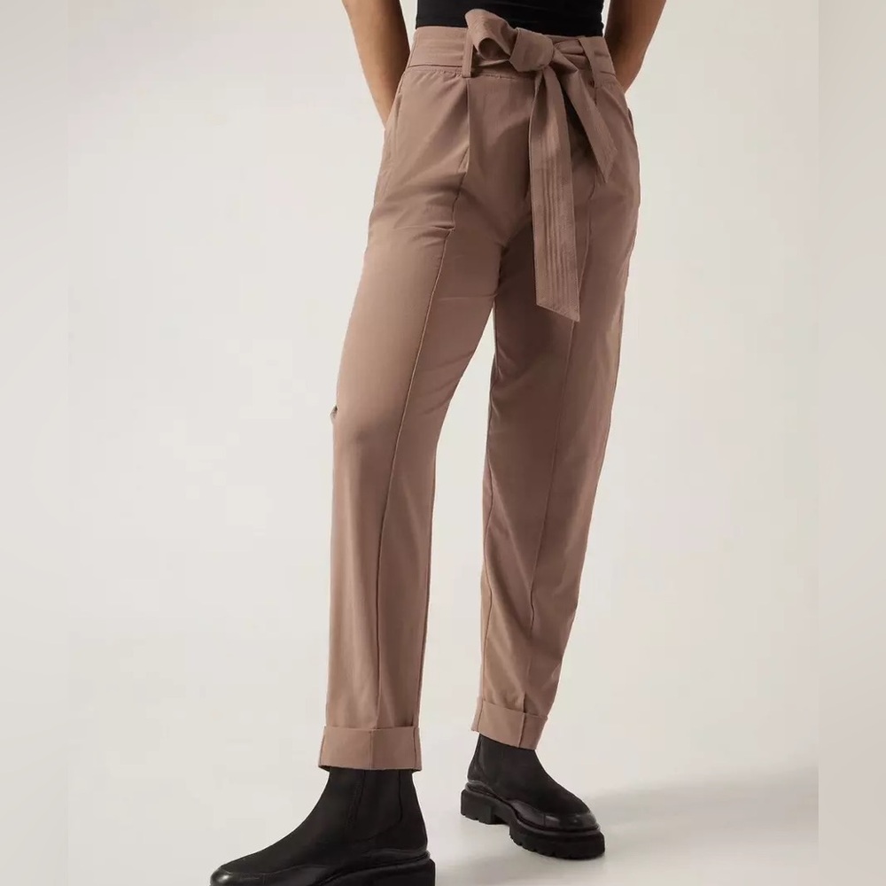 Athleta Cardiff Pant size 10T Rustic Beige